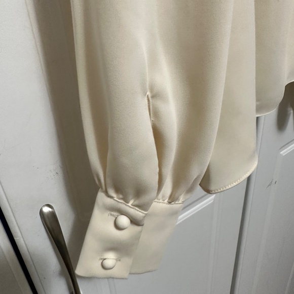 NWT Aritzia Wilfred Trapeze Blouse XS - Picture 4 of 5